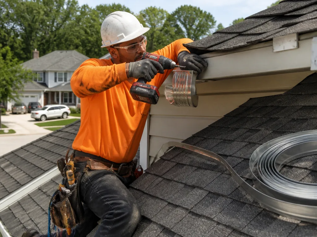 Downspout Installation