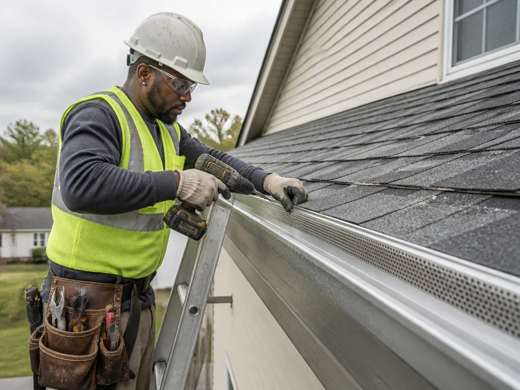 Gutter Guard Installation